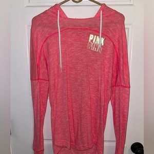 VS Pink-open back hoodie-Size S